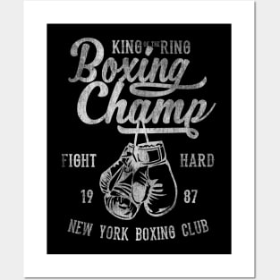 Boxing Champ Posters and Art